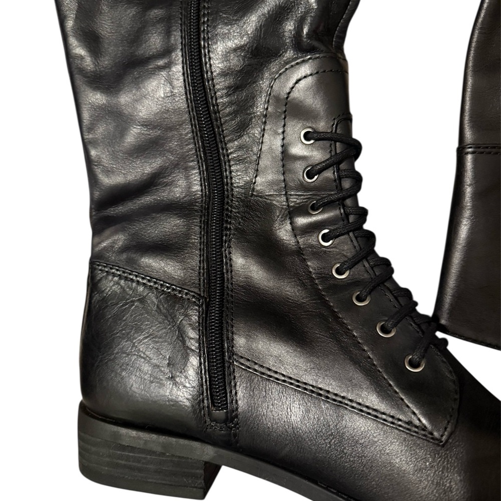 VINCE CAMUTO Kari Tall Riding Boots Black NIB Size 10 - Picture 5 of 6